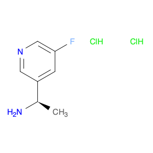 (1R)-1-(5-fluoropyridin-3-yl)ethan-1-amine dihydrochloride