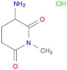 3-amino-1-methylpiperidine-2,6-dione hydrochloride