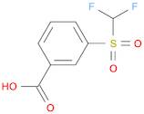 3-difluoromethanesulfonylbenzoic acid