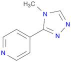 4-(4-methyl-4H-1,2,4-triazol-3-yl)pyridine