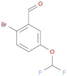2-bromo-5-(difluoromethoxy)benzaldehyde