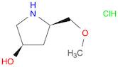 (3R,5R)-5-(methoxymethyl)pyrrolidin-3-ol hydrochloride