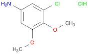 3-chloro-4,5-dimethoxyaniline hydrochloride