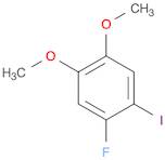 1-fluoro-2-iodo-4,5-dimethoxybenzene