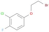 4-(2-bromoethoxy)-2-chloro-1-fluorobenzene