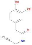 2-(3,4-Dihydroxyphenyl)-N-(prop-2-yn-1-yl)acetamide