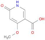 4-methoxy-6-oxo-1,6-dihydropyridine-3-carboxylic acid