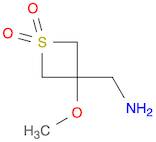 3-(aminomethyl)-3-methoxy-1lambda6-thietane-1,1-dione