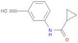 N-(3-ETHYNYLPHENYL)CYCLOPROPANECARBOXAMIDE