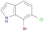 7-bromo-6-chloro-1H-indole