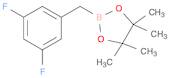 2-[(3,5-difluorophenyl)methyl]-4,4,5,5-tetramethyl-1,3,2-dioxaborolane