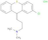 1-Propanamine, 3-(2-chloro-9H-thioxanthen-9-ylidene)-N,N-dimethyl-,hydrochloride, (3Z)-