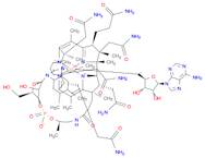 Cobinamide, Co-(5'-deoxyadenosin-5'-yl)-, f-(dihydrogen phosphate),inner salt, 3'-ester with(5,6-dimethyl-1-a-D-ribofuranosyl-1H-benzimidazole-kN3)