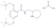 Benzamide, N-(2-piperidinylmethyl)-2,5-bis(2,2,2-trifluoroethoxy)-,monoacetate