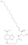 Hexanamide,N-[(1S,2R,3E)-2-hydroxy-1-(hydroxymethyl)-3-heptadecenyl]-6-[(7-nitro-2,1,3-benzoxadiazol-4-yl)amino]-