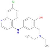 Phenol, 4-[(7-chloro-4-quinolinyl)amino]-2-[(diethylamino)methyl]-
