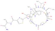 4-Thiazolecarboxamide,N-[1-(aminocarbonyl)ethenyl]-2-[(11S,14Z,21S,23S,29S)-14-ethylidene-9,10,11,12,13,14,19,20,21,22,23,24,26,33,35,36-hexadecahydro-3,23-dihydroxy-11-[(1R)-1-hydroxyethyl]-31-methyl-9,12,19,24,33,43-hexaoxo-30,32-imino-8,5:18,15:40,37-trinitrilo-21,36-([2,4]-endo-thiazolomethanimino)-5H,15H,37H-pyrido[3,2-w][2