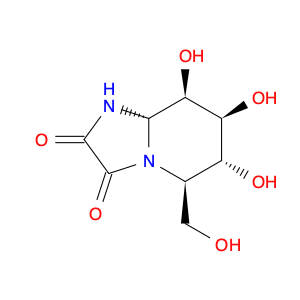 Imidazo[1,2-a]pyridine-2,3-dione,hexahydro-6,7,8-trihydroxy-5-(hydroxymethyl)-, (5R,6R,7S,8R,8aS)-