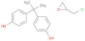 Phenol, 4,4'-(1-methylethylidene)bis-, polymer with(chloromethyl)oxiraneOTHER CA INDEX NAMES:Oxirane, (chloromethyl)-, polymer with4,4'-(1-methylethylidene)bis[phenol]