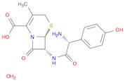 5-Thia-1-azabicyclo[4.2.0]oct-2-ene-2-carboxylic acid,7-[[(2R)-amino(4-hydroxyphenyl)acetyl]amino]-3-methyl-8-oxo-,monohydrate, (6R,7R)-