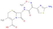 5-Thia-1-azabicyclo[4.2.0]oct-2-ene-2-carboxylic acid,7-[[(2Z)-(2-amino-4-thiazolyl)(methoxyimino)acetyl]amino]-3-methyl-8-oxo-, (6R,7R)-