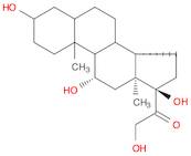 Pregnan-20-one, 3,11,17,21-tetrahydroxy-, (3a,5b,11b)-
