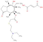 Acetic acid, [[2-(diethylamino)ethyl]thio]-,(3aS,4R,5S,6S,8R,9S,9aR,10R)-6-ethenyldecahydro-5-hydroxy-4,6,9,10-tetramethyl-1-oxo-3a,9-propano-3aH-cyclopentacycloocten-8-ylester, (2E)-2-butenedioate (1:1) (salt)