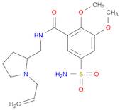 Benzamide,5-(aminosulfonyl)-2,3-dimethoxy-N-[[1-(2-propenyl)-2-pyrrolidinyl]methyl]-
