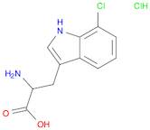 2-Amino-3-(7-chloro-1H-indol-3-yl)propanoic acid (hydrochloride)