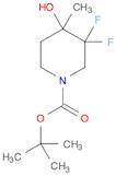 tert-Butyl 3,3-Difluoro-4-hydroxy-4-methylpiperidine-1-carboxylate