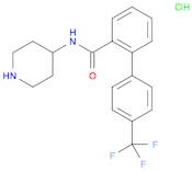 N-(Piperidin-4-yl)-4'-(trifluoromethyl)biphenyl-2-carboxamide HCl