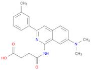 4-(7-(Dimethylamino)-3-m-tolylisoquinolin-1-ylamino)-4-oxobutanoic acid