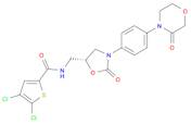 (R)-4,5-dichloro-N-((2-oxo-3-(4-(3-oxomorpholino)phenyl)oxazolidin-5-yl)methyl)thiophene-2-carbo...