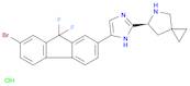 (S)-6-(5-(7-bromo-9,9-difluoro-9H-fluoren-2-yl)-1H-imidazol-2-yl)-5-azaspiro[2.4]heptane hydrochlo…