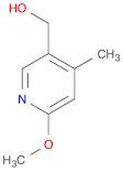 (6-methoxy-4-methylpyridin-3-yl)methanol