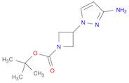 tert-butyl 3-(3-amino-1H-pyrazol-1-yl)azetidine-1-carboxylate