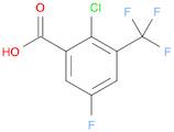 2-chloro-5-fluoro-3-(trifluoromethyl)benzoic acid