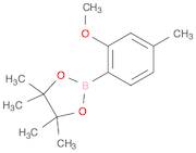 2-(2-methoxy-4-methylphenyl)-4,4,5,5-tetramethyl-1,3,2-dioxaborolane