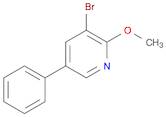 3-bromo-2-methoxy-5-phenylpyridine