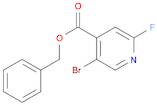 benzyl 5-bromo-2-fluoroisonicotinate