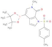 6-methyl-4-(4,4,5,5-tetramethyl-1,3,2-dioxaborolan-2-yl)-1-tosyl-1H-pyrrolo[2,3-c]pyridin-7(6H)-one