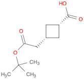 (1s,3s)-3-(2-(tert-butoxy)-2-oxoethyl)cyclobutanecarboxylic acid