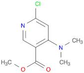 methyl 6-chloro-4-(dimethylamino)nicotinate