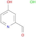 4-Hydroxy-pyridine-2-carbaldehydehydrochloride