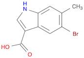 5-Bromo-6-methylindole-3-carboxylicAcid