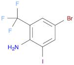 4-Bromo-2-iodo-6-(trifluoromethyl)aniline