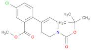 tert-butyl 4-(4-chloro-2-(methoxycarbonyl)phenyl)-5,6-dihydropyridine-1(2H)-carboxylate