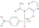 N-(3-methoxypyrazin-2-yl)-N-((4-nitrophenyl)sulfonyl)acetamide