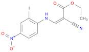 (Z)-ethyl 2-cyano-3-((2-iodo-4-nitrophenyl)amino)acrylate