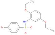 4-bromo-N-(2,5-diethoxyphenyl)benzenesulfonamide
